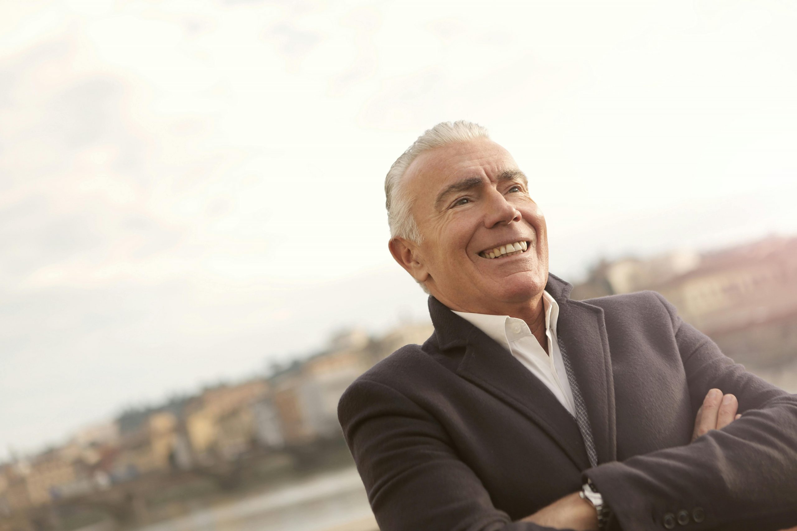 smiling older adult